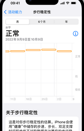 漠河iPhone手机维修如何在iPhone开启'步行稳定性通知'