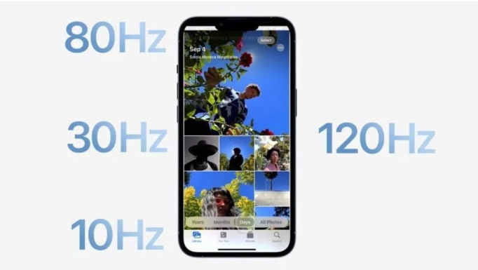 漠河苹果14维修分享iPhone 14有高刷吗 