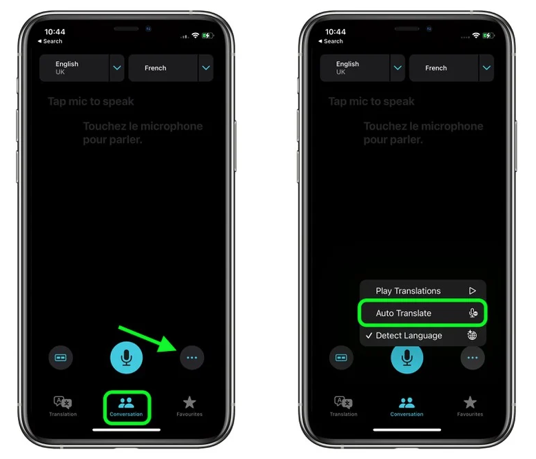 漠河苹果手机维修分享iOS 15 “翻译” App 新改进 
